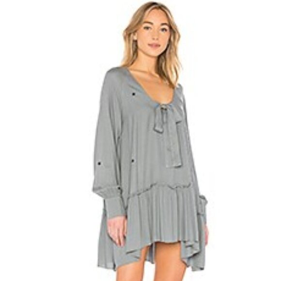 Wildfox Couture Revolve Scattered Star Embroidery Mini Dress - Picture 1 of 14